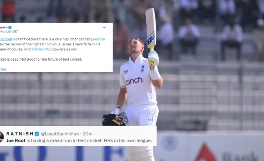 PAK vs ENG: Fans in awe as Joe Root lights up Multan with stellar double century on Day 4 of 1st test