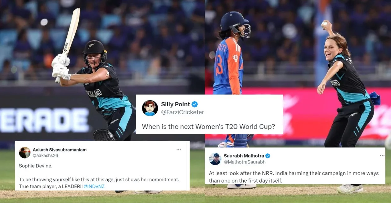 Sophie Devine, Rosemary Mair shine as New Zealand crush India in Women’s T20 World Cup 2024