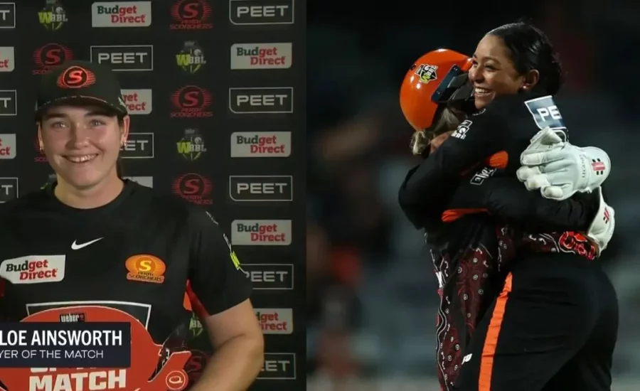 WBBL 2024: Chloe Ainsworth steers Perth Scorchers to victory over Melbourne Stars in a low-scoring game