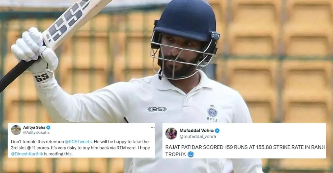 Rajat Patidar makes history with his explosive 68-ball hundred for Madhya Pradesh in Ranji Trophy 2024-25