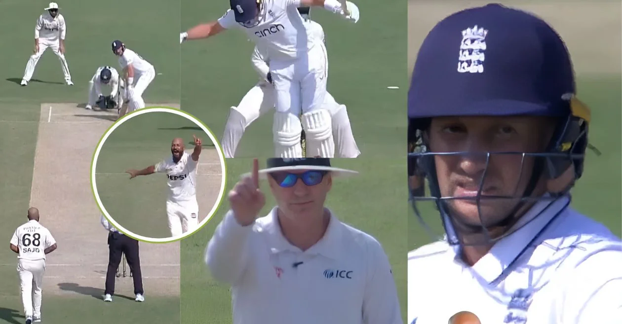 PAK vs ENG : Sajid Khan outfoxes Joe Root with his masterful bowling on Day 1 of 3rd Test