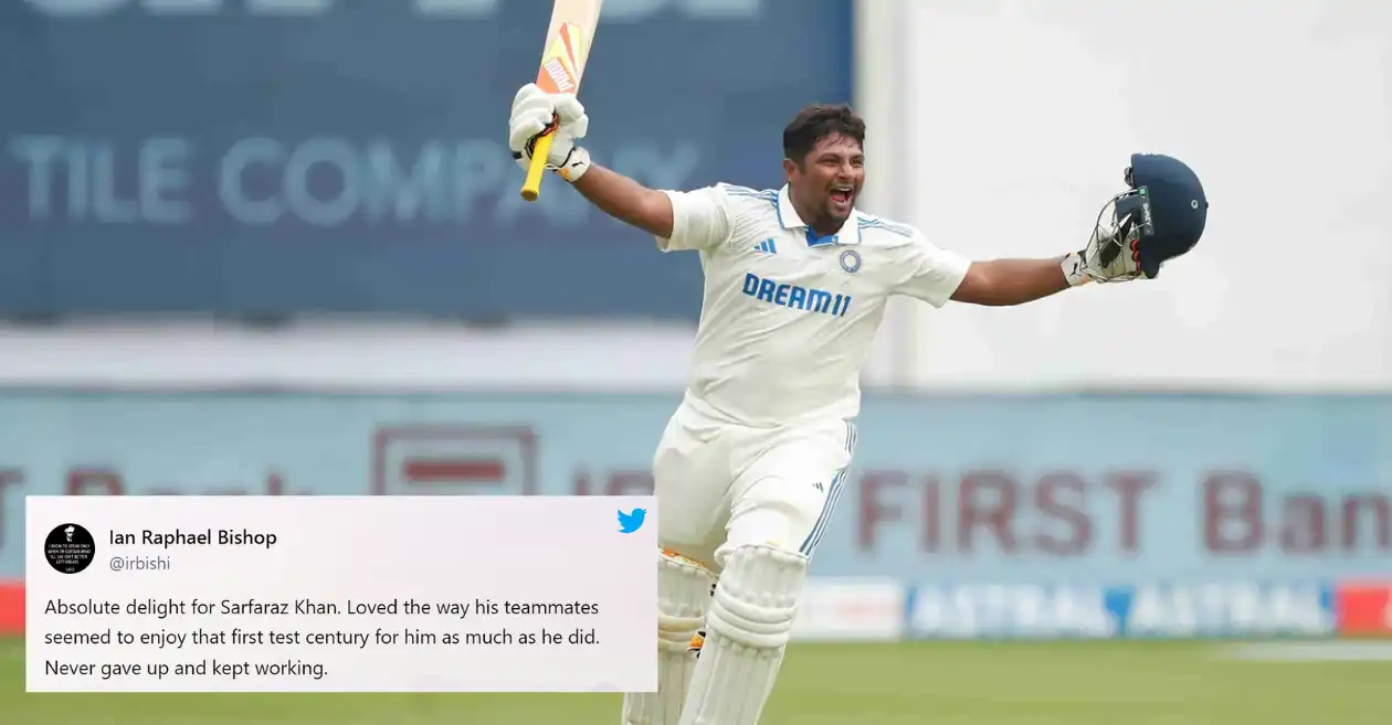 IND vs NZ: Fans go crazy as Sarfaraz Khan hits his maiden hundred on Day 4 of the Bengaluru Test