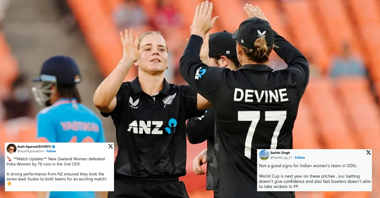 New Zealand levels the ODI series with commanding victory over India