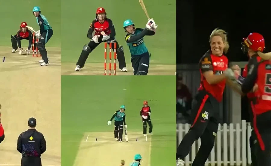 Sophie Molineux takes revenge by dismissing Grace Harris after being hit for a monstrous six in the WBBL 2024