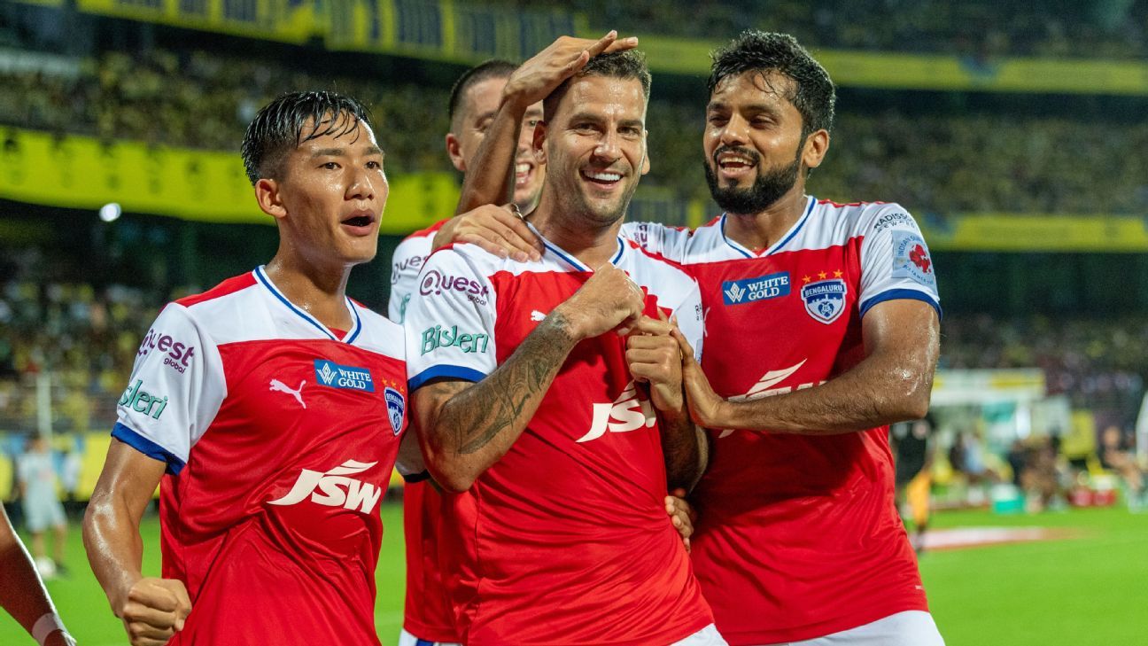 Bengaluru FC beat Kerala Blasters 3-1 and more from matchweek 6 of ISL 2024-25