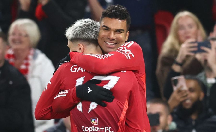 Man Utd thrash Leicester in 1st game since Ten Hag exit