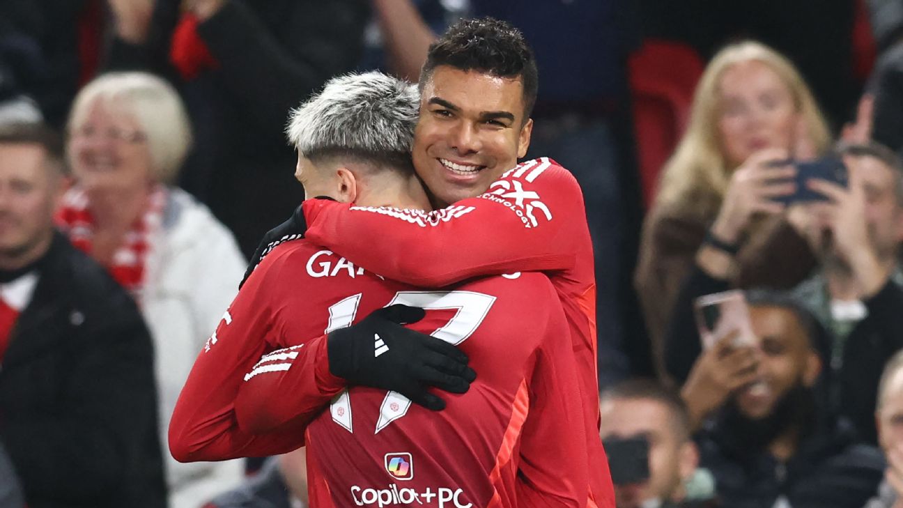 Man Utd thrash Leicester in 1st game since Ten Hag exit