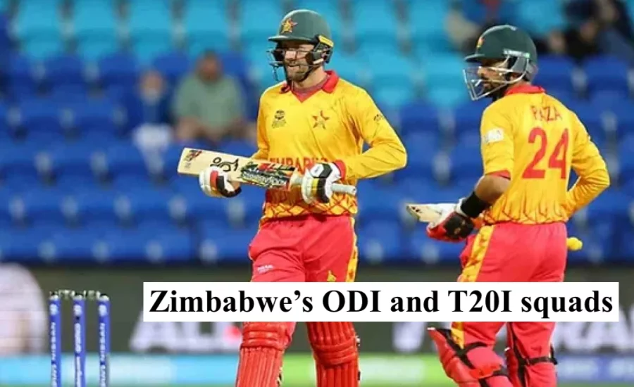 Zimbabwe announces ODI and T20I squads for Pakistan series