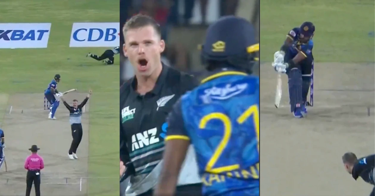 SL vs NZ : Lockie Ferguson’s hat-trick against Sri Lanka in the 2nd T20I