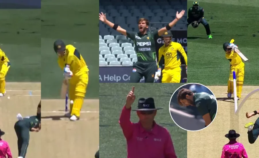 AUS vs PAK : Shaheen Afridi’s spectacular delivery to dismiss Jake Fraser-McGurk in the second ODI