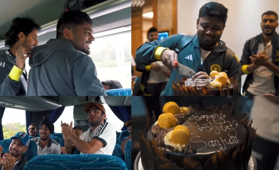 SA vs IND [WATCH]: Team India celebrate Sanju Samson’s birthday ahead of the 3rd T20I