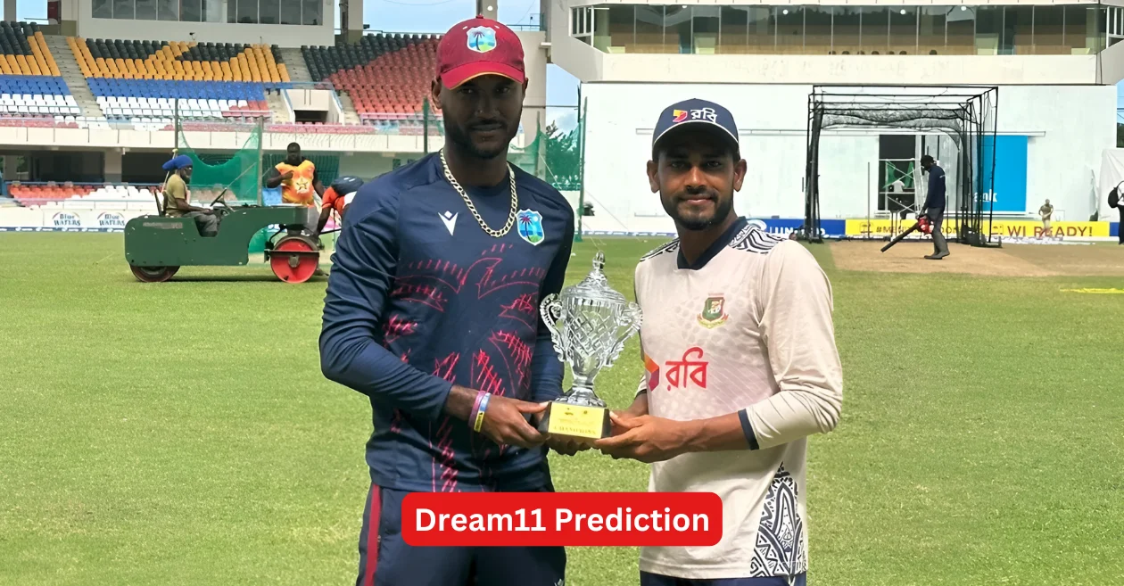 WI vs BAN 2024, 2nd Test: Match Prediction, Dream11 Team, Fantasy Tips & Pitch Report | West Indies vs Bangladesh