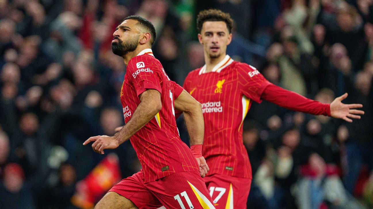 Mohamed Salah posts cryptic note on Liverpool future after goal