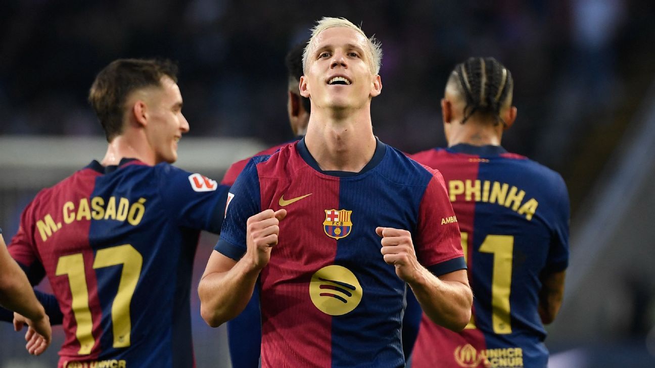 Dani Olmo returns to Barcelona XI, ‘wants more’ after brace in win