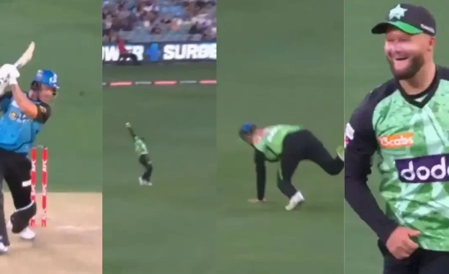 BBL 2024-25 : Ben Duckett plucks a one-handed screamer to dismiss D Arcy Short