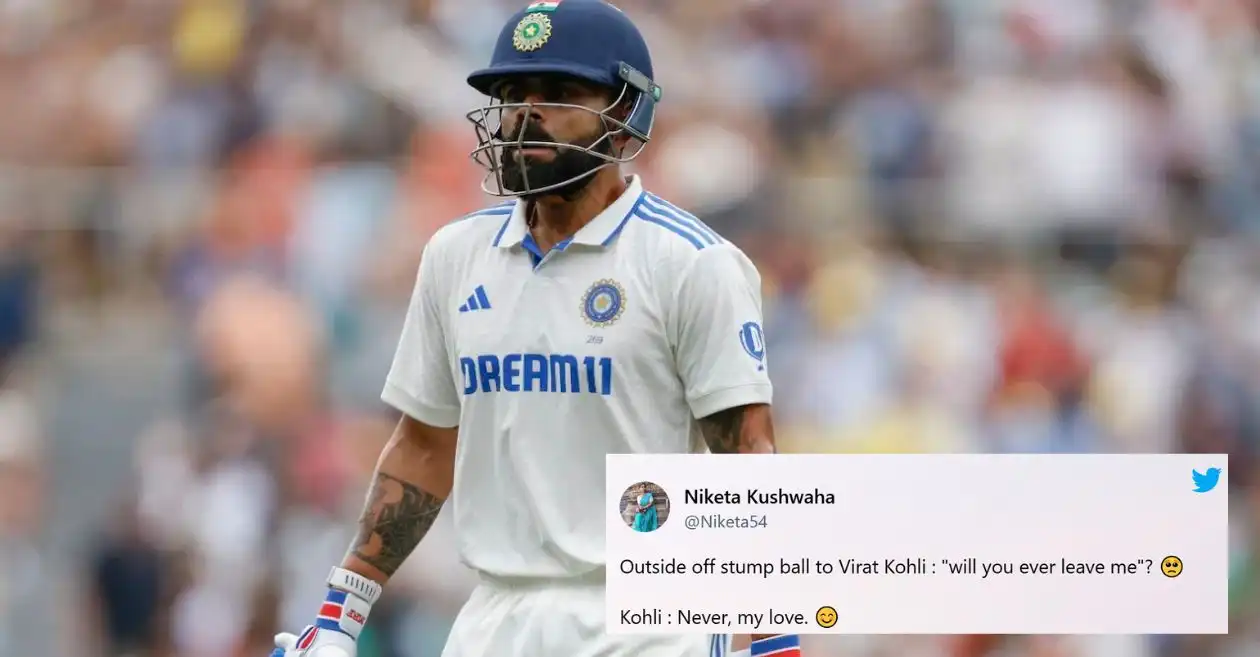 Fans brutally troll Virat Kohli as the Indian batter gets dismissed cheaply on Day 1 of the Pink Ball Test – AUS vs IND