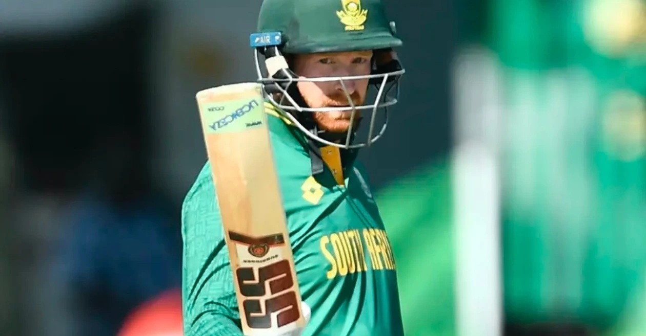 South Africa’s Heinrich Klassen fined for kicking the stumps during 2nd ODI against Pakistan