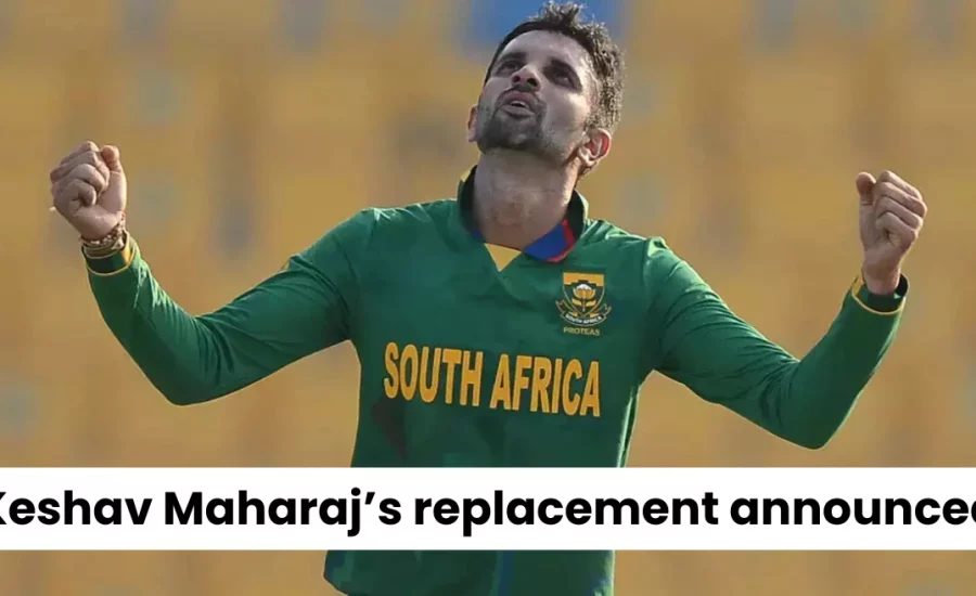 South Africa names Keshav Maharaj’s replacement for the remaining ODI series against Pakistan