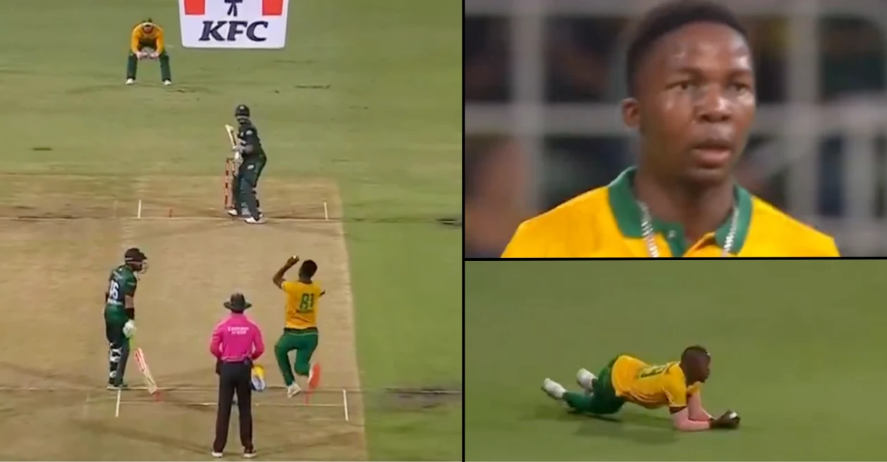 18-year-old Kwena Maphaka removes Babar Azam for a duck in SA vs PAK 2024 1st T20I