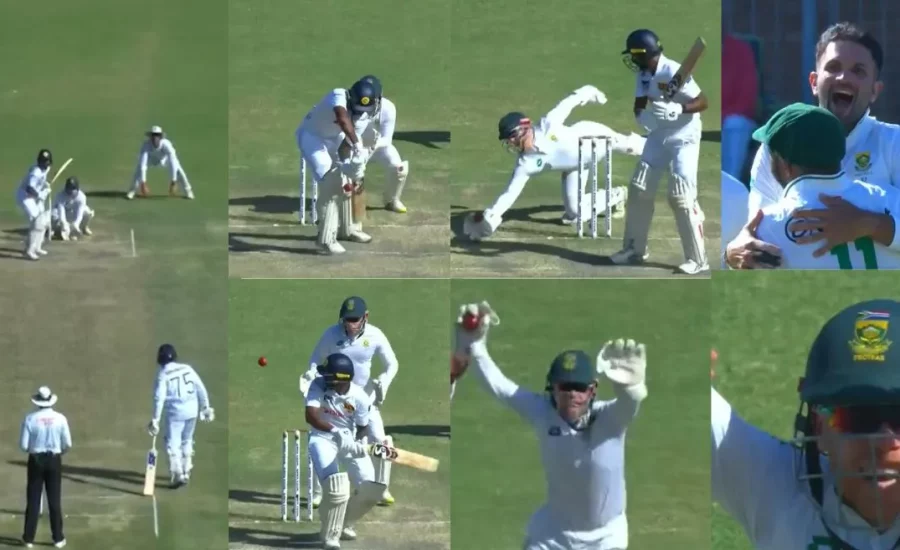 SA vs SL : Kyle Verreynne’s stunning catch sends Kamindu Mendis packing on Day 4 of the second Test