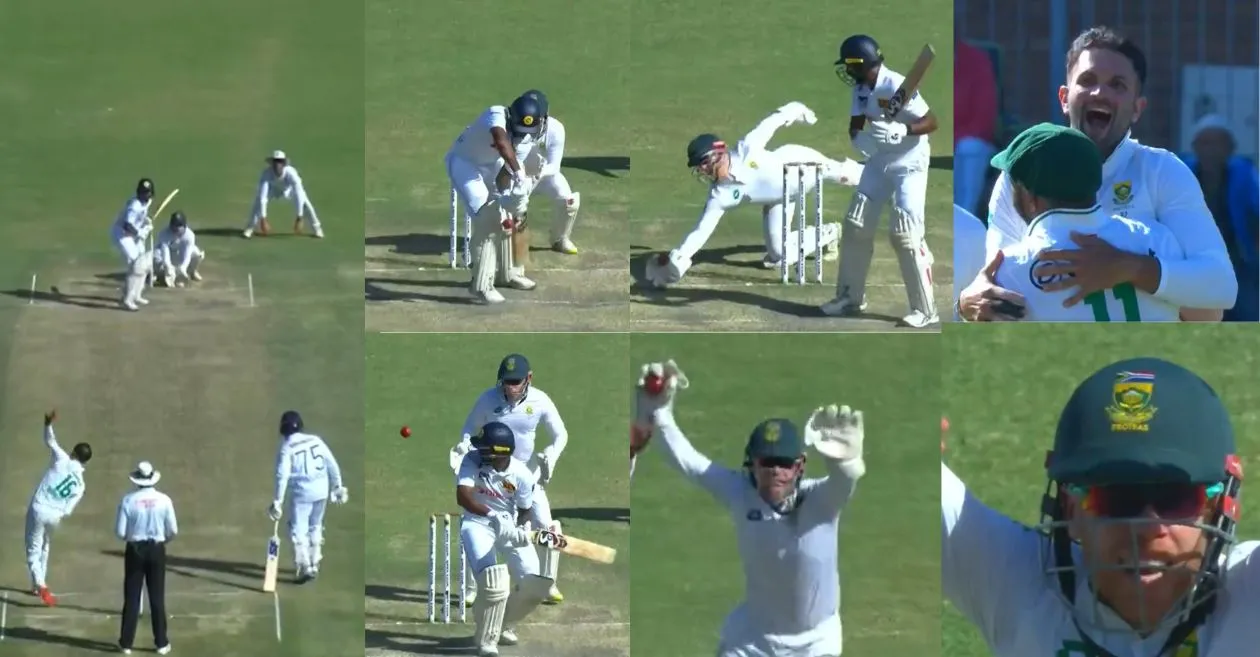 SA vs SL : Kyle Verreynne’s stunning catch sends Kamindu Mendis packing on Day 4 of the second Test