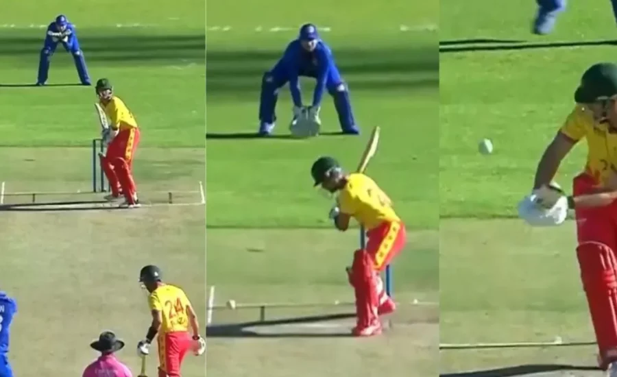 Naveen-ul-Haq’s disastrous 13 ball over costs Afghanistan in the first T20I against Zimbabwe