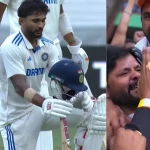 Nitish Reddys father emotional after his sons maiden ton