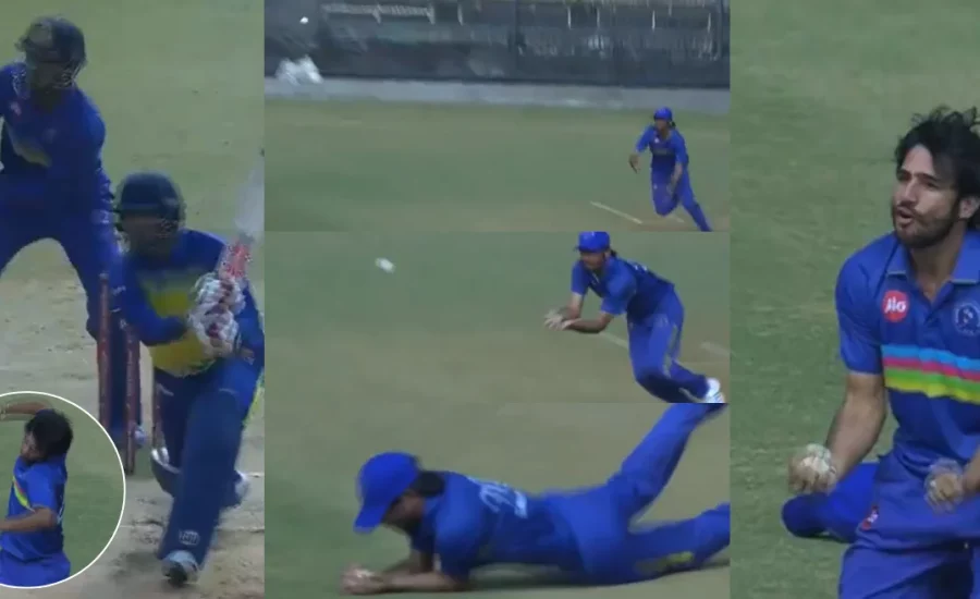 Ravi Bishnoi pulls off a blinder to dismiss Manish Pandey in the Syed Mushtaq Ali Trophy 2024