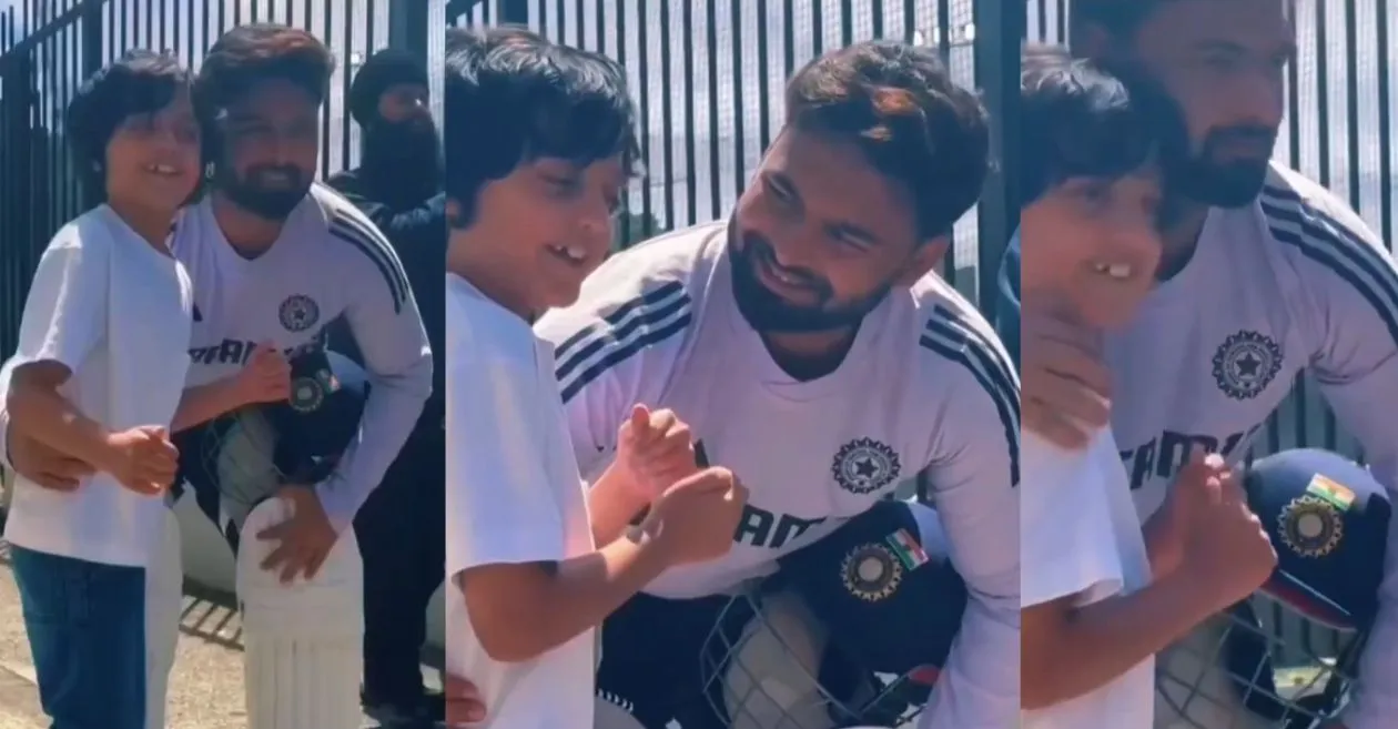 Rishabh Pant’s heartwarming fan interaction ahead of Boxing Day Test at MCG