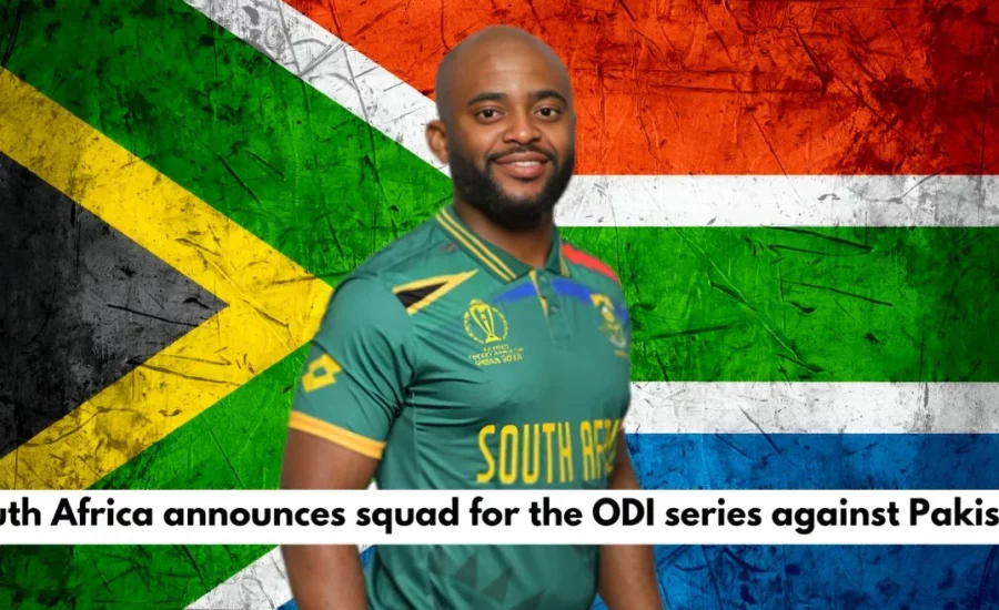 South Africa announces squad for the ODI series against Pakistan; Temba Bavuma to lead