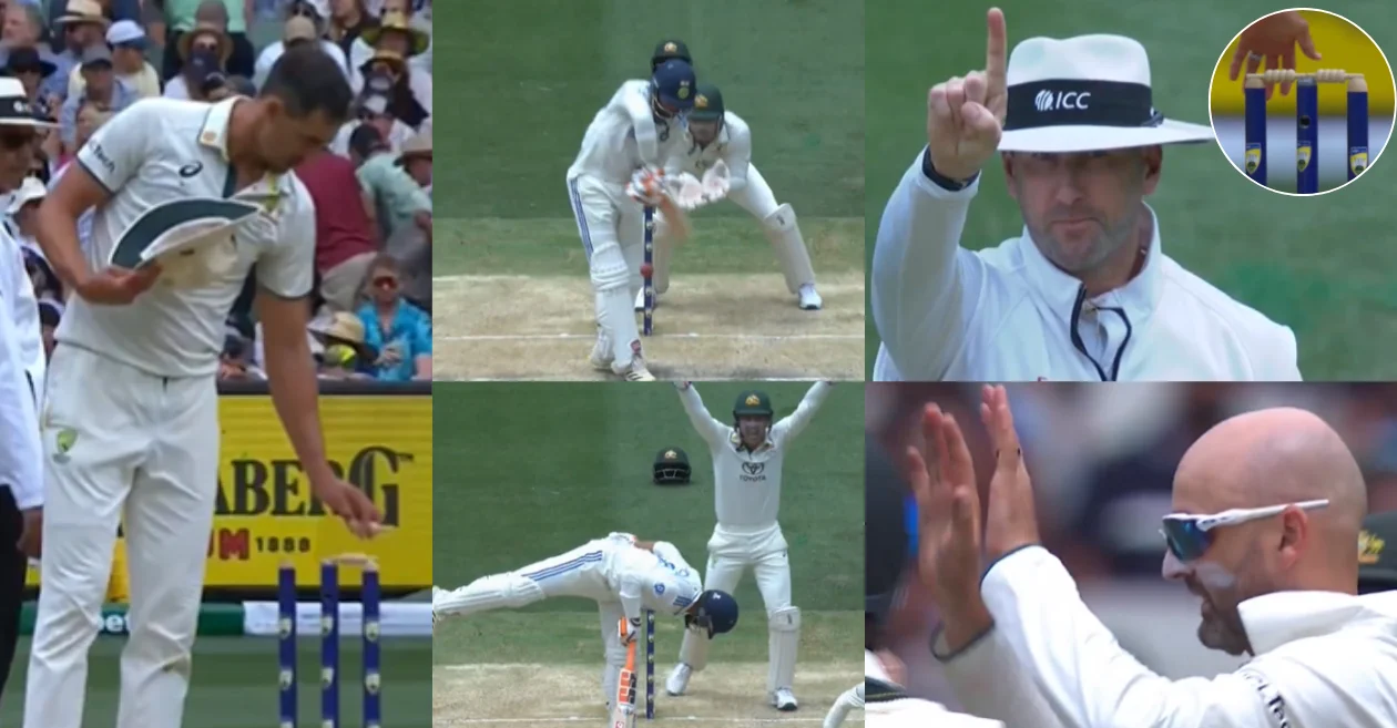 Mitchell Starc’s bail-switching ritual lead to the dismissal of Ravindra Jadeja on Day 3 of the AUS vs IND 4th Test