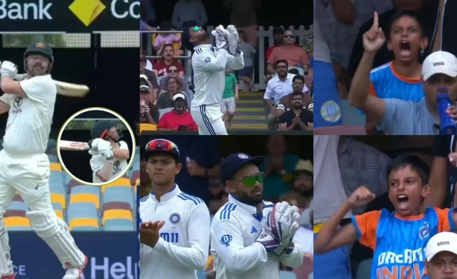 AUS vs IND : Indian fan recreates Mohammad Siraj’s famous celebration to give Travis Head a fierce send-off at Gabba Test