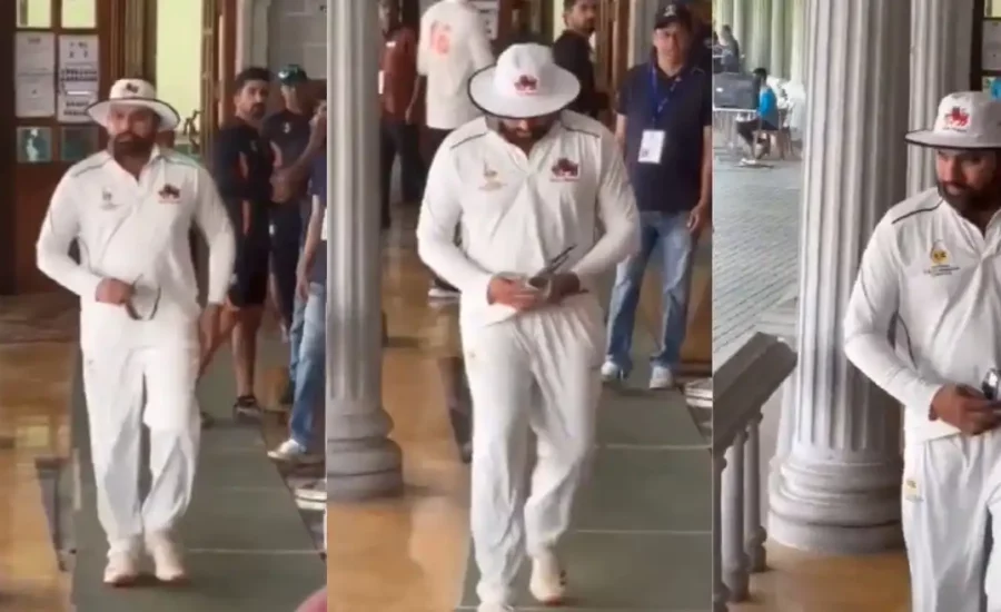 Fans tease Rohit Sharma with Hardik…Hardik and Vadapao chants during Ranji Trophy