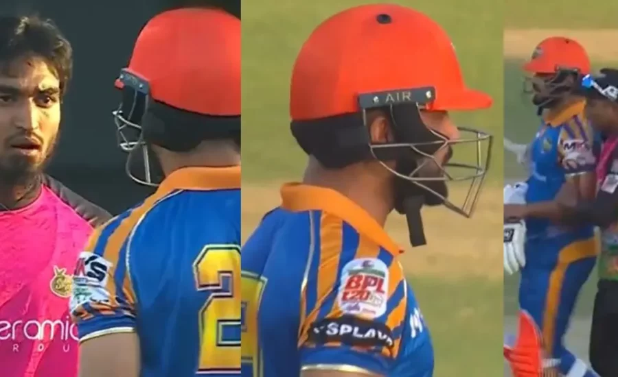 Mohammad Nawaz and Tanzim Hasan engage in physical altercation during a match in BPL 2024-25