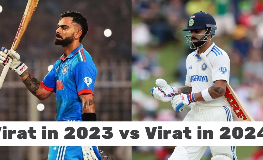 Virat Kohli’s batting form: A tale of two years – 2023 vs 2024