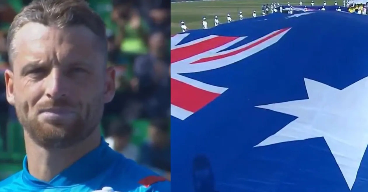 AUS vs ENG : India’s national anthem played instead of Australia’s during the Champions Trophy 2025 match in Lahore