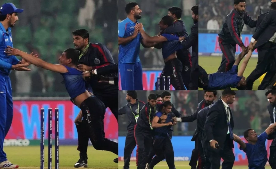 Lahore witnesses security scare as fan runs onto pitch after Afghanistan eliminates England from Champions Trophy 2025