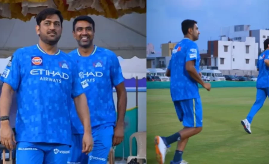 MS Dhoni and Ravichandran Ashwin reunite as Chennai Super Kings’ IPL 2025 preparations get underway