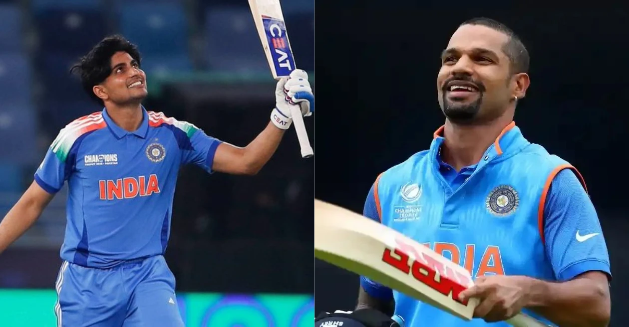 Champions Trophy 2025: Shubman Gill breaks Shikhar Dhawan’s record to set a new ODI record for India