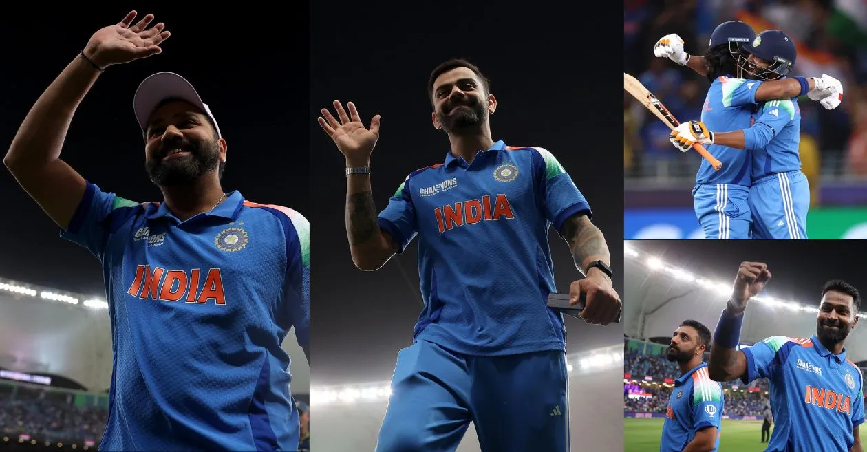 Here’s how India celebrated after reaching the final of Champions Trophy 2025