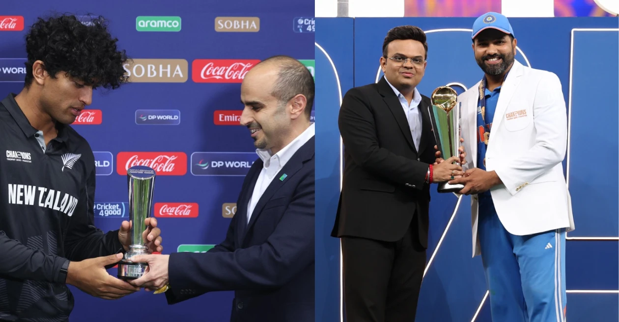 From Rachin Ravindra to Rohit Sharma: List of award winners at the ICC Champions Trophy 2025 Ceremony