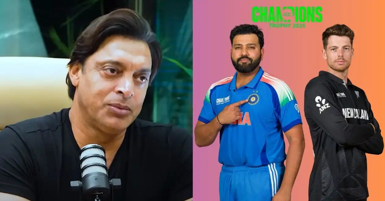 India or New Zealand? Shoaib Akhtar predicts the winner of Champions Trophy 2025 final