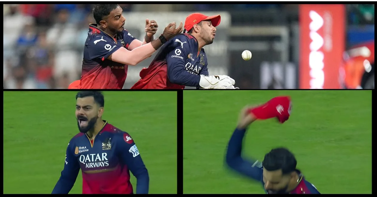 IPL 2025 : Virat Kohli throws cap in frustration after Jitesh Sharma and Yash Dayal mix-up gifts Suryakumar Yadav a lifeline