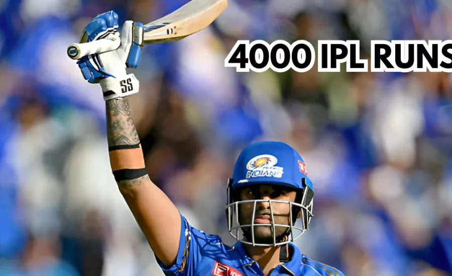 Top 5 fastest players to 4000 IPL runs in terms of balls ft. Suryakumar Yadav