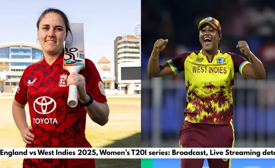 England vs West Indies 2025, Women’s T20I series: Broadcast, Live Streaming details – When and Where to watch in India, USA, UK and other countries