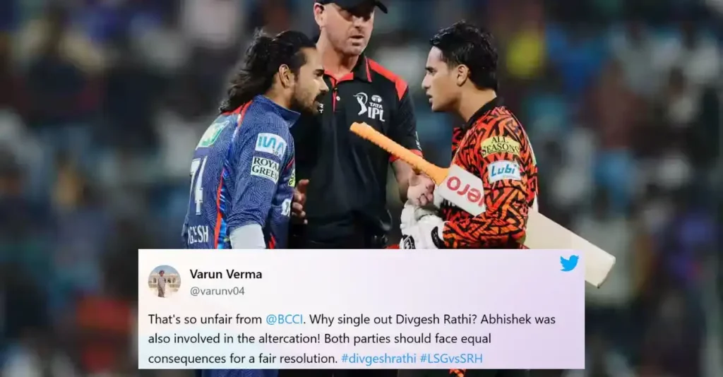 BCCI faces backlash as Digvesh Rathi gets one-match ban while Abhishek Sharma escapes with fine in IPL 2025