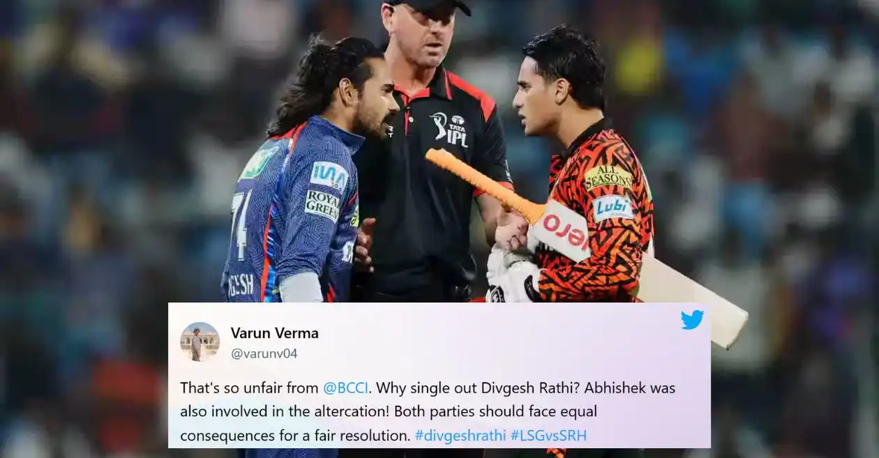 BCCI faces backlash as Digvesh Rathi gets one-match ban while Abhishek Sharma escapes with fine in IPL 2025