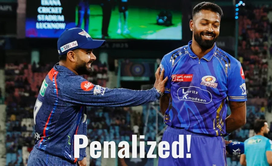 From Hardik Pandya to Rishabh Pant: List of captains penalized in IPL 2025