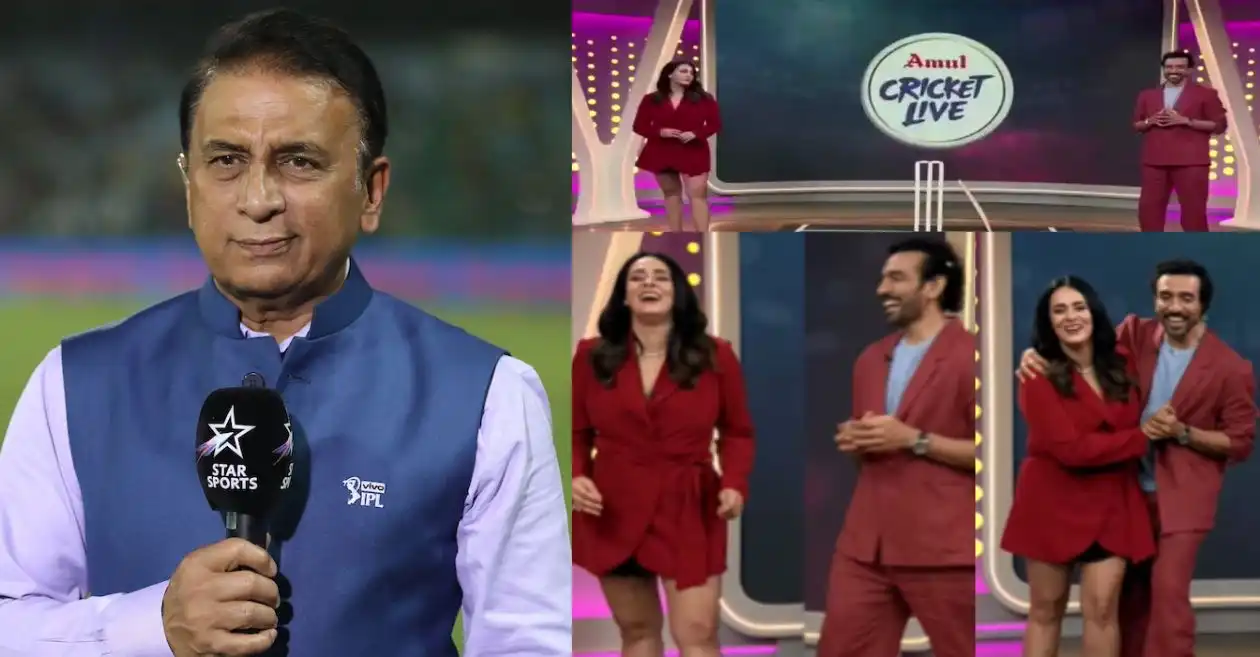 Sunil Gavaskar’s meme-inspired joke on Robin Uthappa and Mayanti Langer’s pants leaves everyone in splits