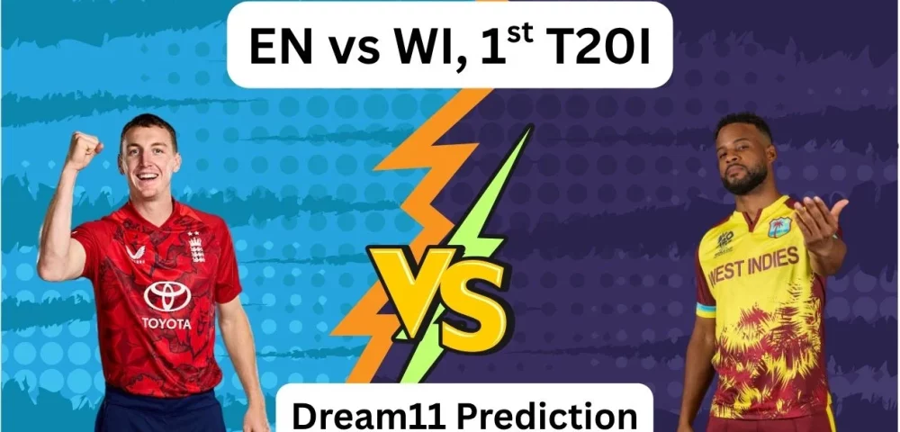 EN vs WI 2025, 1st T20I: Match Prediction, Dream11 Team, Fantasy Tips and Pitch Report | England vs West Indies